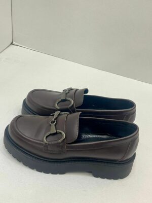Mocassino chunky in vera pelle - immagine 2