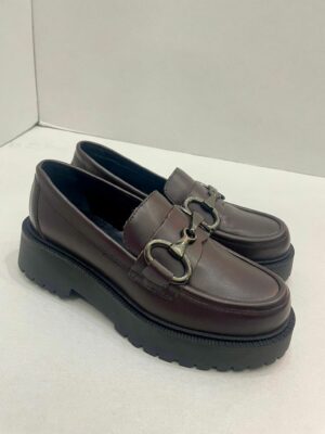 Mocassino chunky in vera pelle - immagine 3